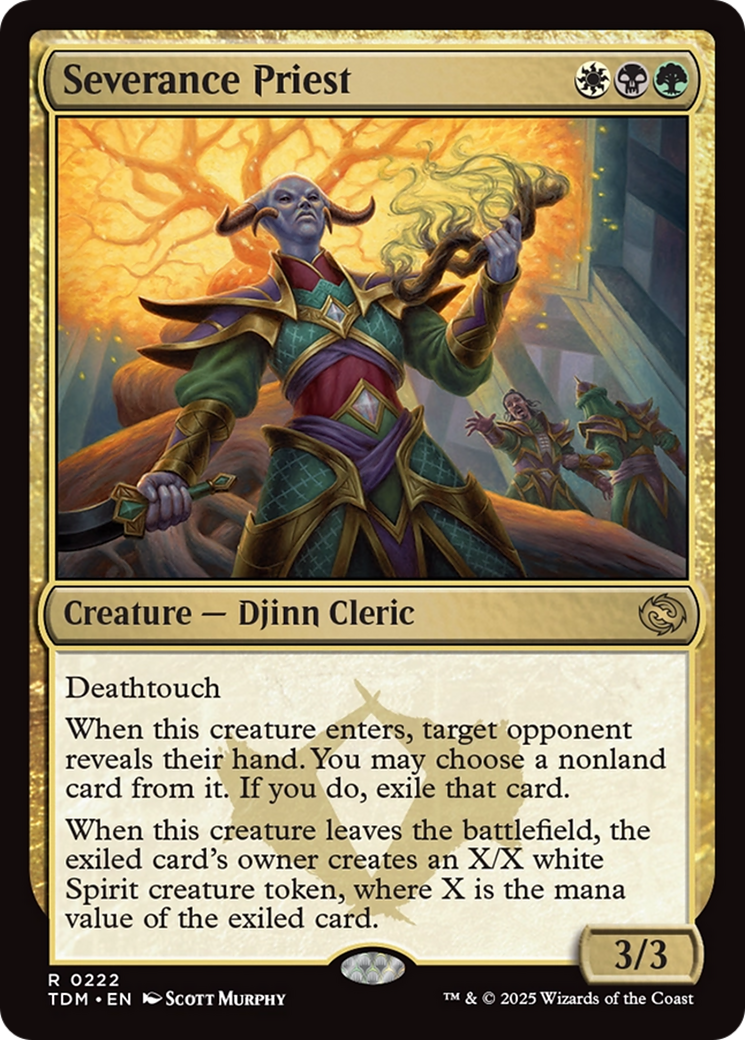 Severance Priest [Tarkir: Dragonstorm]-1