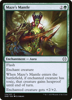 Maze's Mantle [Phyrexia: All Will Be One]-1
