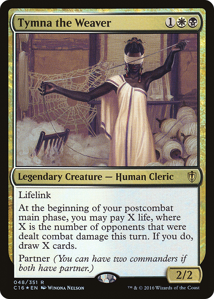 Tymna the Weaver (C16-048) - Commander 2016 Foil-1