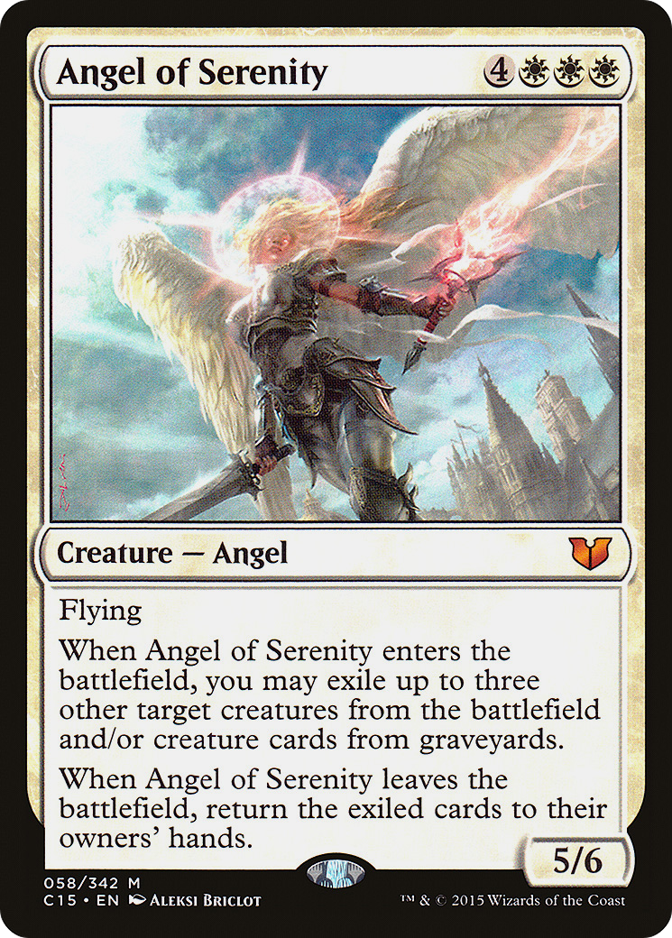 Angel of Serenity [Commander 2015]-1