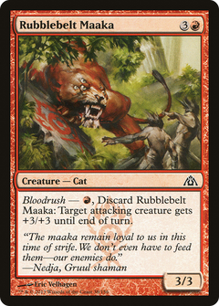 Rubblebelt Maaka [Dragon's Maze]-1