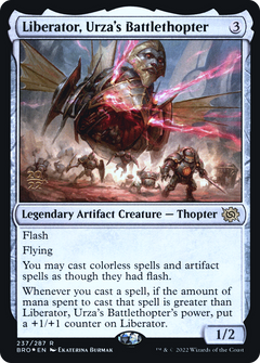 Liberator, Urza's Battlethopter [The Brothers' War Prerelease Promos]-1