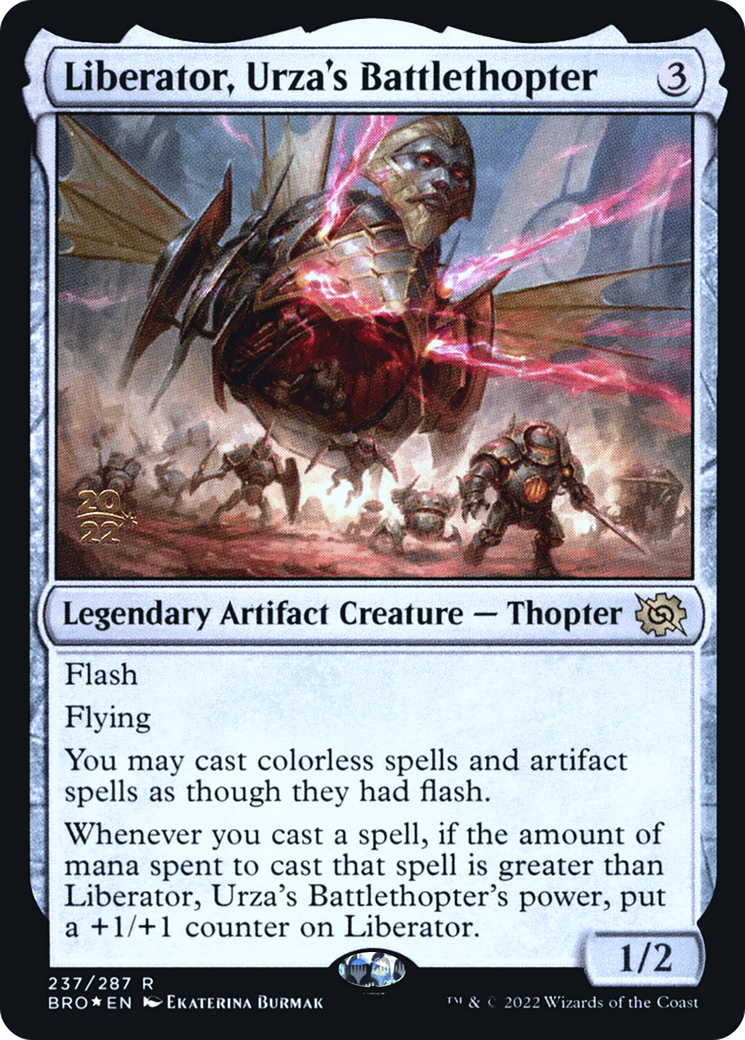 Liberator, Urza's Battlethopter [The Brothers' War Prerelease Promos]-1
