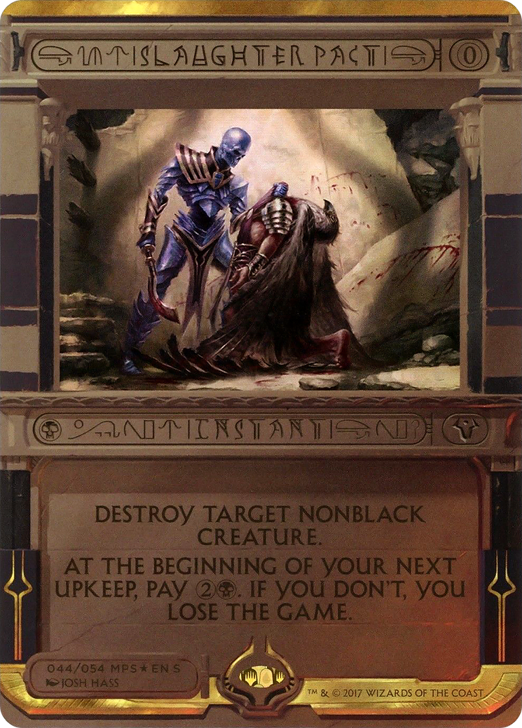 Slaughter Pact (Invocation) [Amonkhet Invocations]-1