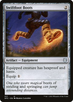 Swiftfoot Boots [Dungeons & Dragons: Adventures in the Forgotten Realms Commander]-1