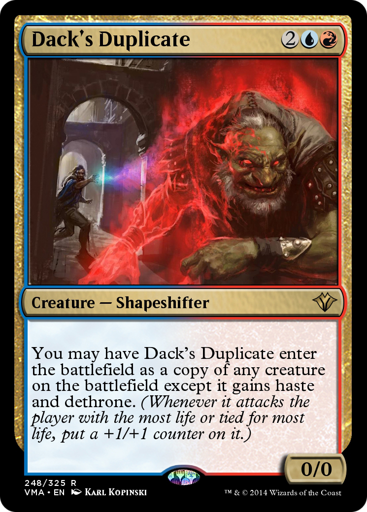 Dack's Duplicate (VMA-248) - Vintage Masters-1