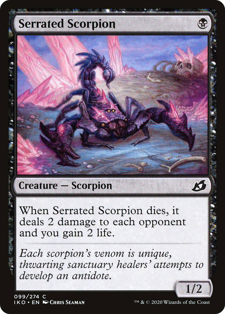 Serrated Scorpion [Ikoria: Lair of Behemoths]-1