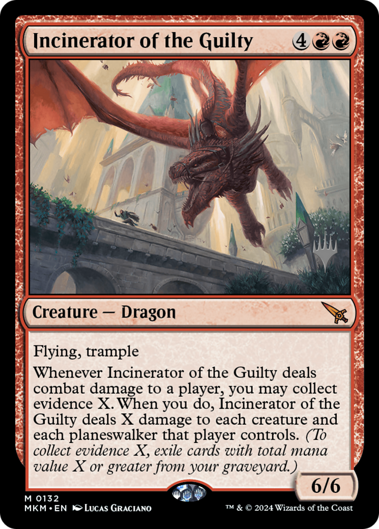 Incinerator of the Guilty (Promo Pack) [Murders at Karlov Manor Promos]-1