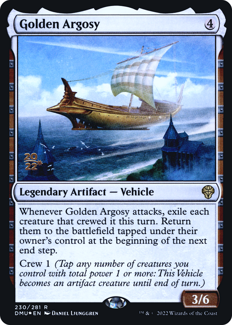 Golden Argosy [Dominaria United Prerelease Promos]-1
