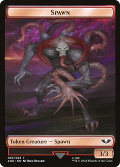 Spawn (T40K-016) - Warhammer 40,000 Tokens-1