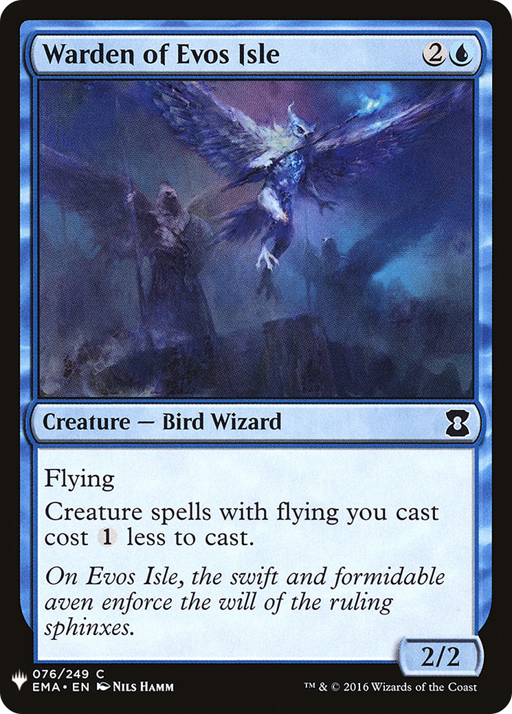 Warden of Evos Isle (LIST-EMA-76) - The List-1