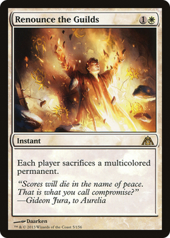 Renounce the Guilds [Dragon's Maze]-1