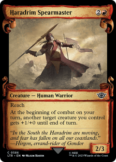 Haradrim Spearmaster [The Lord of the Rings: Tales of Middle-Earth Showcase Scrolls]-1