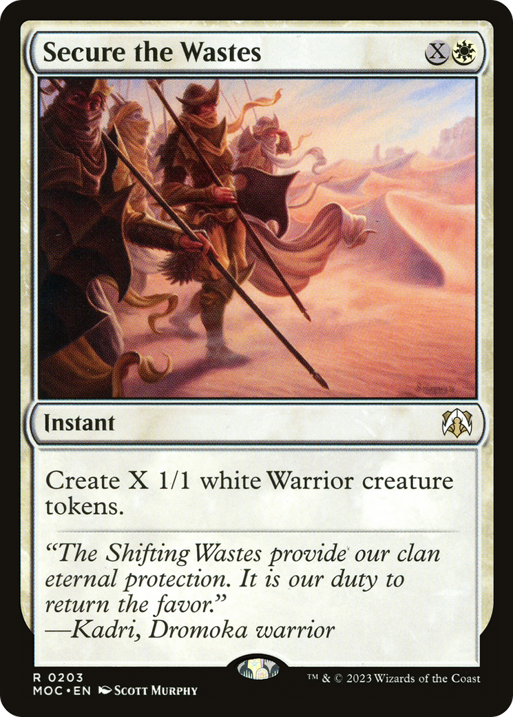 Secure the Wastes [March of the Machine Commander]-1