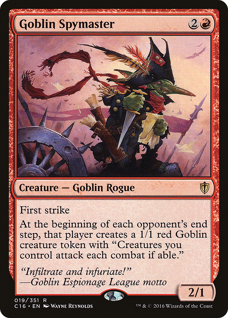 Goblin Spymaster [Commander 2016]-1