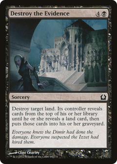 Destroy the Evidence [Return to Ravnica]-1