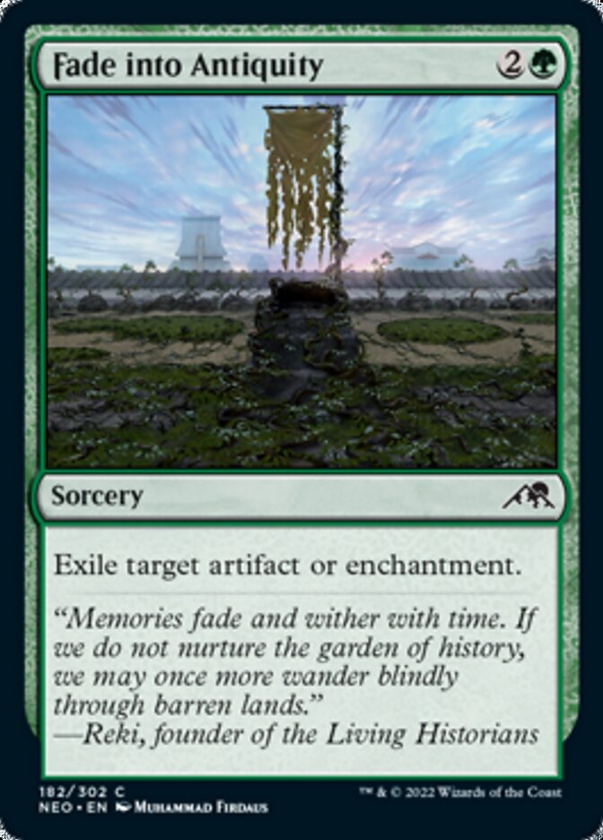 Fade into Antiquity [Kamigawa: Neon Dynasty]-1