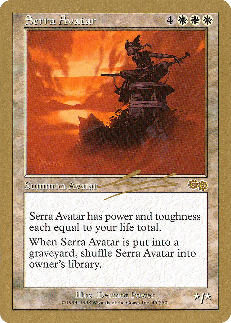 Serra Avatar - 2000 Nicolas Labarre (USG) (WCD-) - World Championship Decks 2000-1