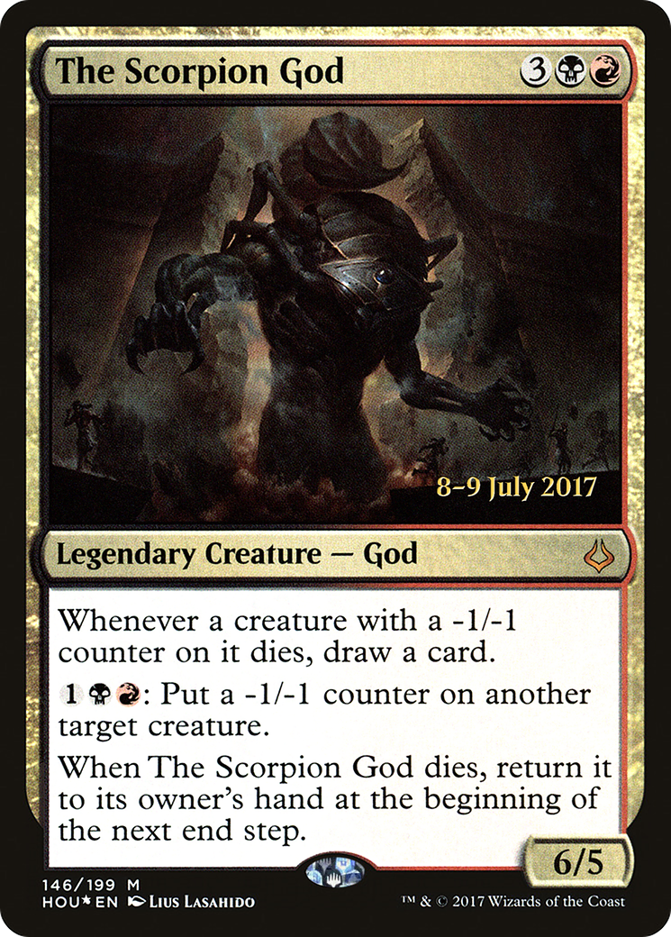 The Scorpion God [Hour of Devastation Prerelease Promos]-1