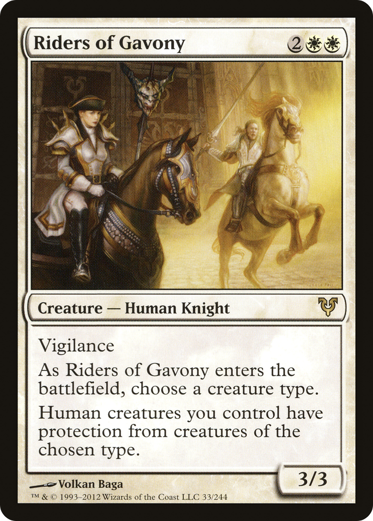 Riders of Gavony [Avacyn Restored]-1