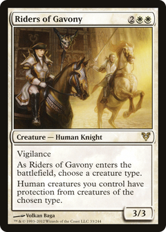 Riders of Gavony [Avacyn Restored]-1