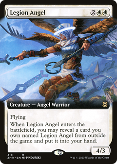 Legion Angel (Extended Art) [Zendikar Rising]-1