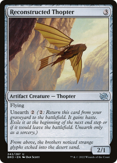 Reconstructed Thopter [The Brothers' War]-1