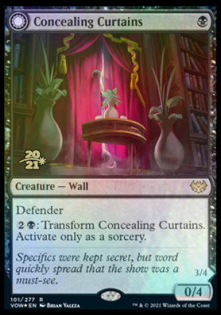 Concealing Curtains // Revealing Eye [Innistrad: Crimson Vow Prerelease Promos]-1