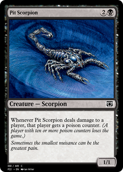 Pit Scorpion (PZ2-65823) - Treasure Chest Foil-1