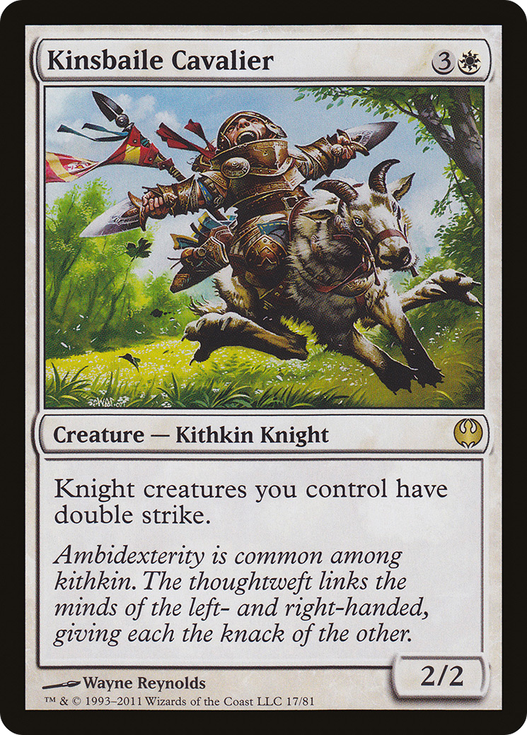 Kinsbaile Cavalier [Duel Decks: Knights vs. Dragons]-1