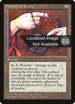 Amulet of Kroog [Fourth Edition Foreign Black Border]-1