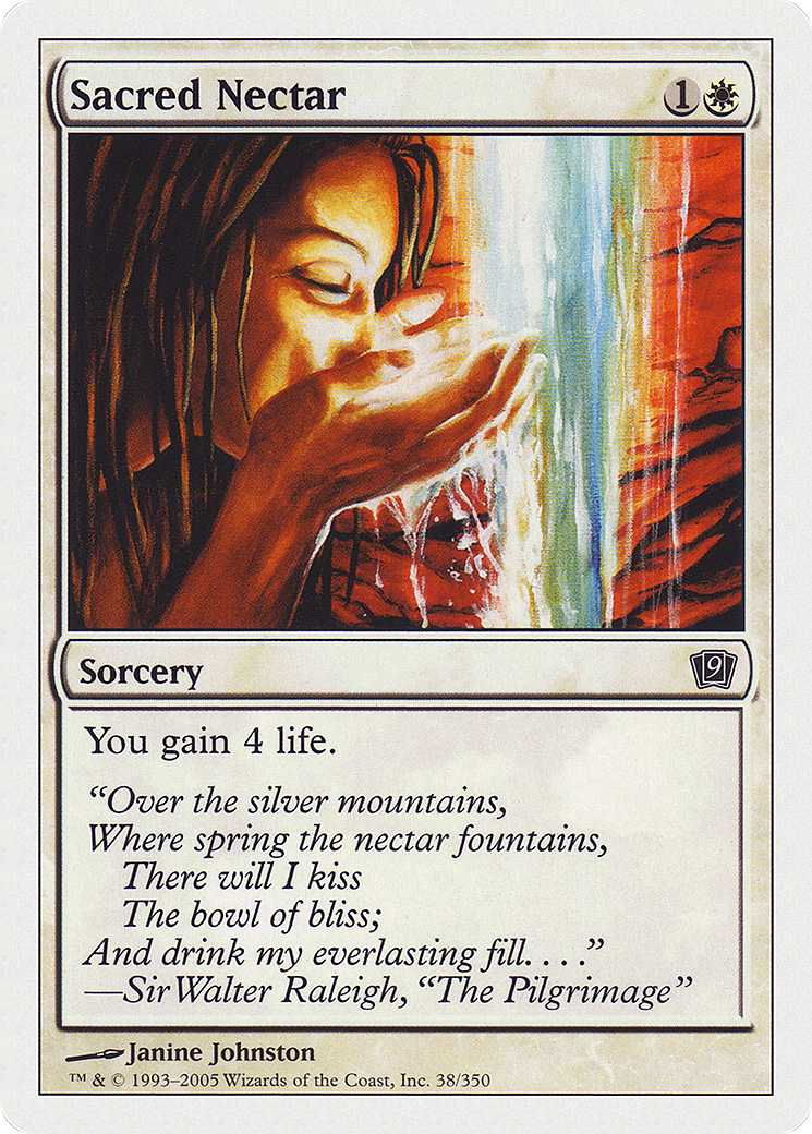 Sacred Nectar [Ninth Edition]-1