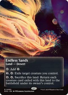 Endless Sands (0060) (Borderless) (EOS-060) - Edge of Eternities: Stellar Sights (Borderless)-1