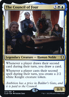 The Council of Four [Commander Legends: Battle for Baldur's Gate Prerelease Promos]-1