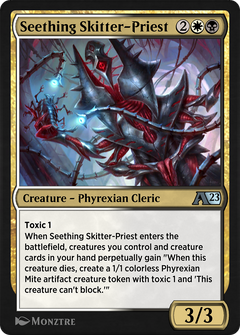 Seething Skitter-Priest (YONE-027) - Alchemy: Phyrexia-1
