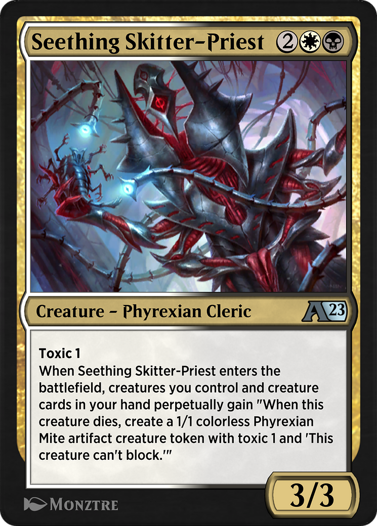 Seething Skitter-Priest (YONE-027) - Alchemy: Phyrexia-1