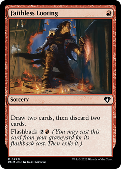 Faithless Looting [Commander Masters]-1