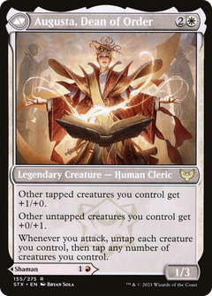 Plargg, Dean of Chaos // Augusta, Dean of Order [Secret Lair: From Cute to Brute]-2