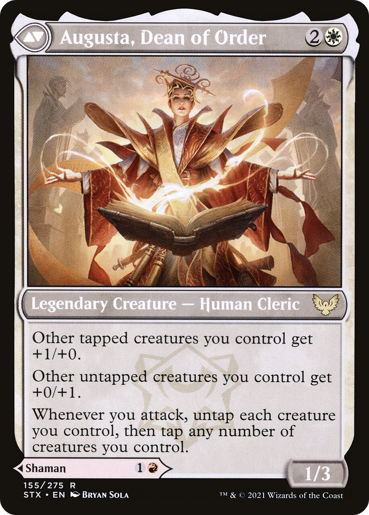 Plargg, Dean of Chaos // Augusta, Dean of Order [Secret Lair: From Cute to Brute]-2