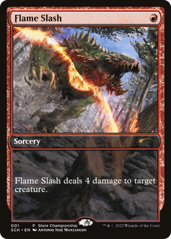 Flame Slash (Extended Art) [Store Championships 2022]-1