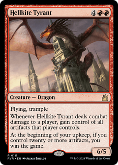Hellkite Tyrant [Ravnica Remastered]-1