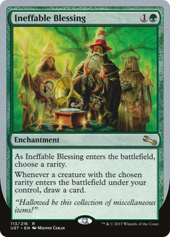 Ineffable Blessing ("choose a rarity") [Unstable]-1