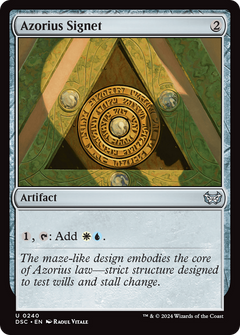 Azorius Signet [Duskmourn: House of Horror Commander]-1