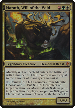 Marath, Will of the Wild (Oversized) [Commander 2013 Oversized]-1