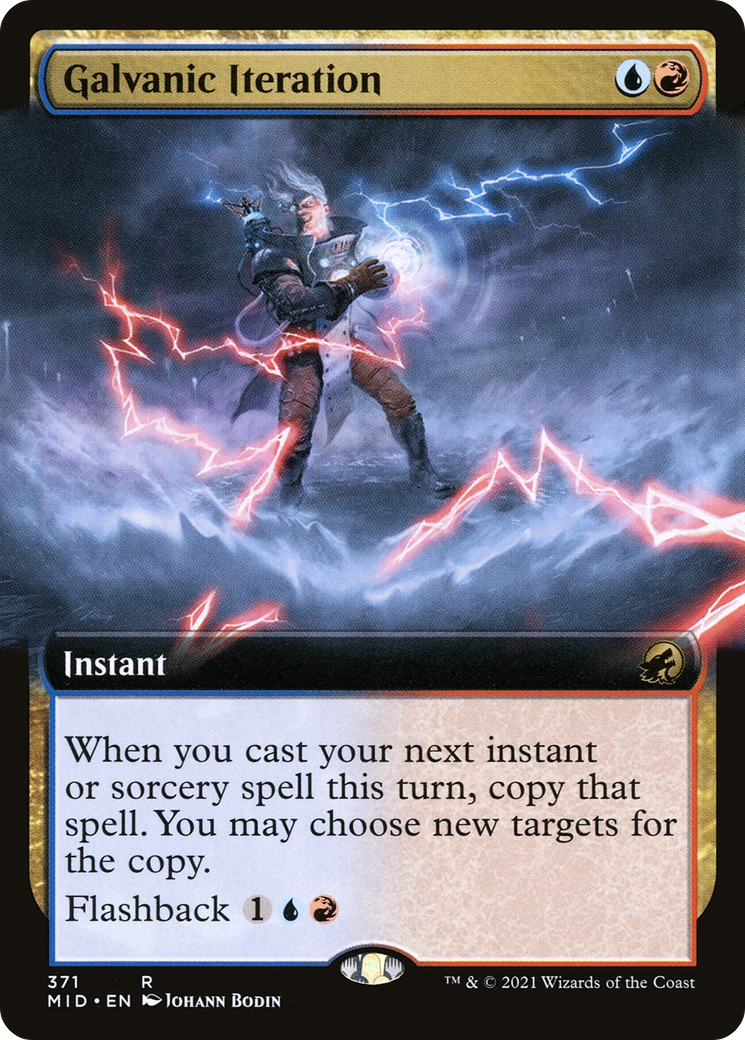 Galvanic Iteration (Extended Art) [Innistrad: Midnight Hunt]-1