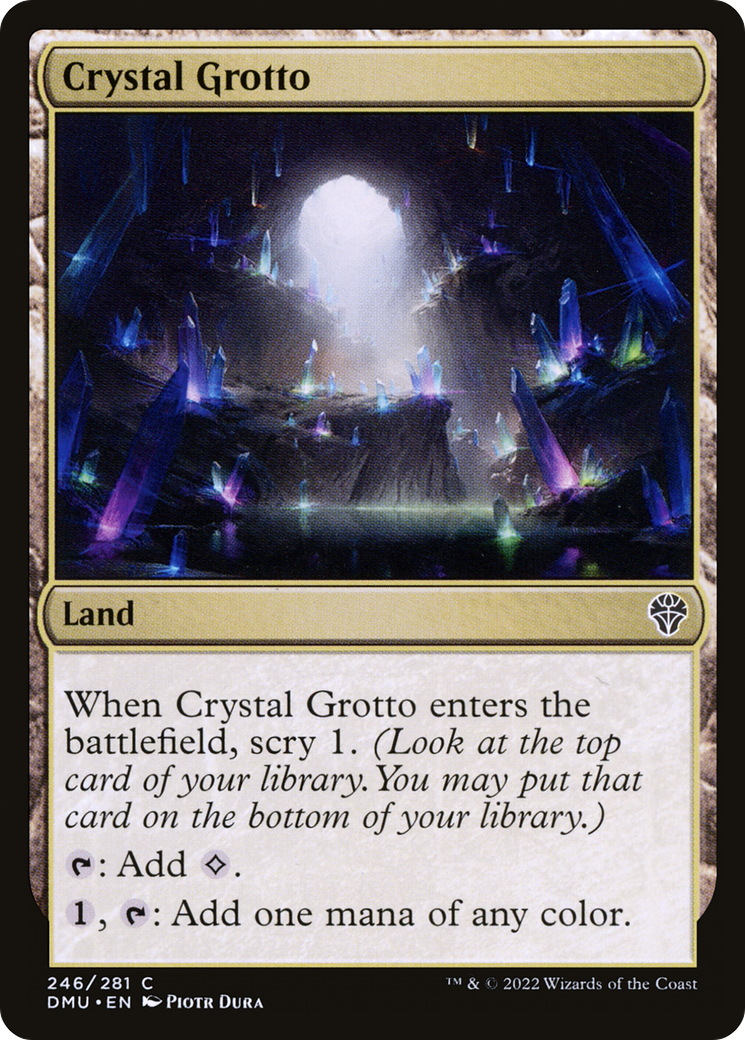 Crystal Grotto [Dominaria United]-1