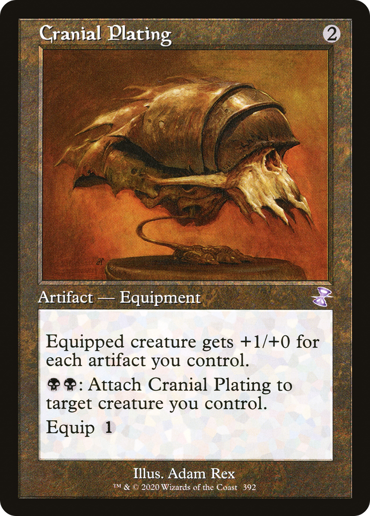 Cranial Plating (Timeshifted) [Time Spiral Remastered]-1
