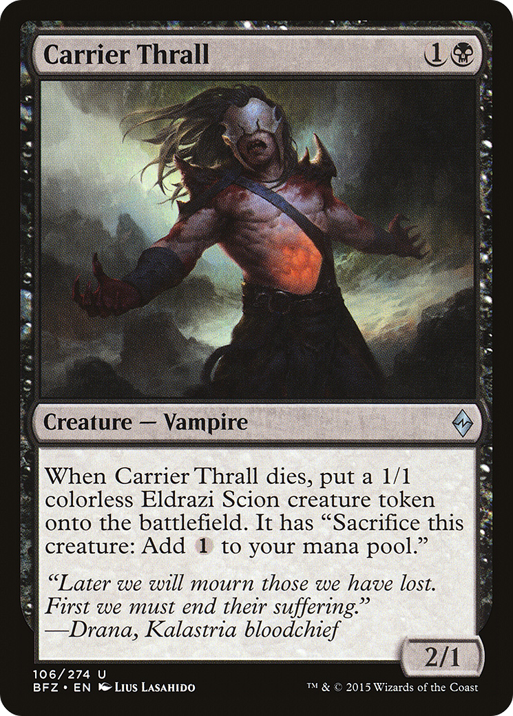 Carrier Thrall [Battle for Zendikar]-1