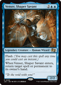 Venser, Shaper Savant (Anime) [Foundations Jumpstart]-1