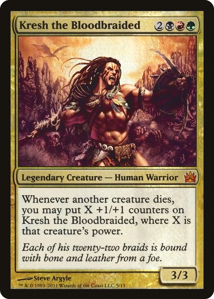 Kresh the Bloodbraided [From the Vault: Legends]-1